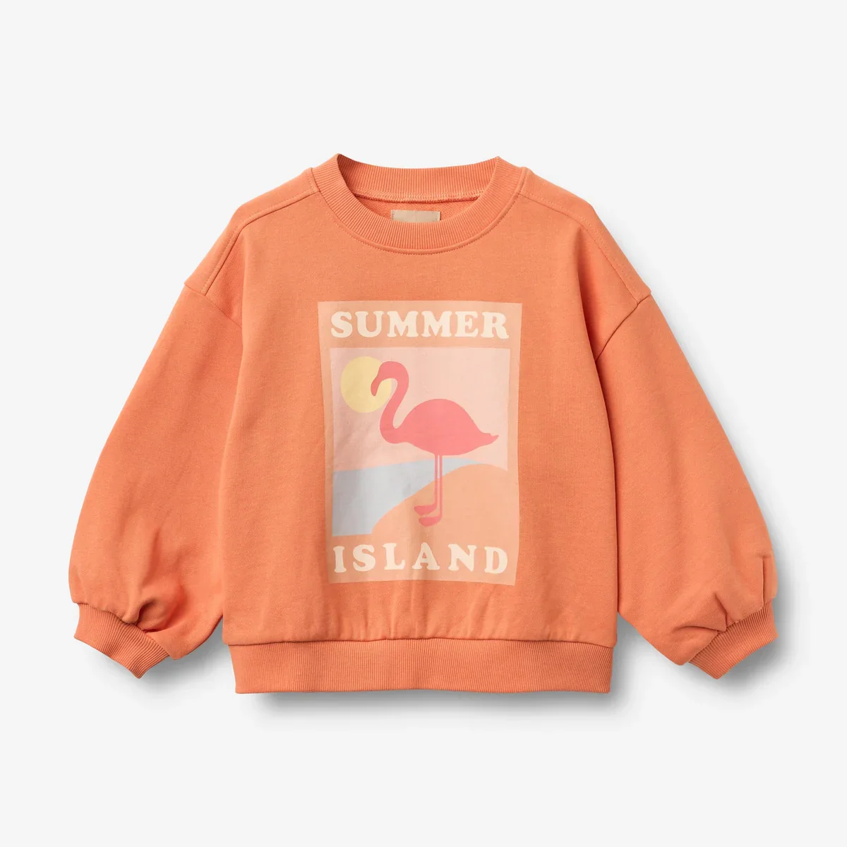 Wheat - Kinder Sweatshirt Eliza Flamingo Biobaumwolle – Bild 3