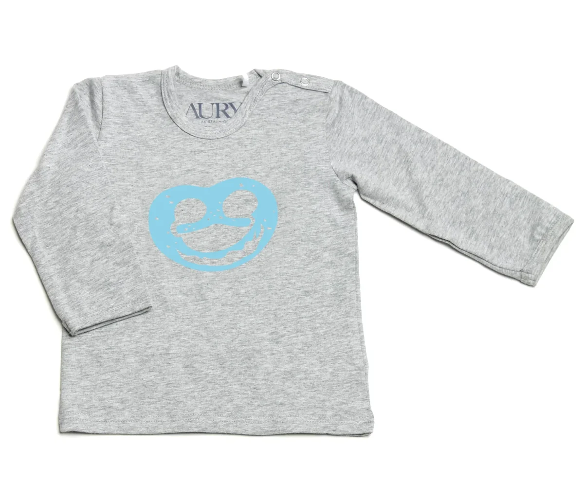 Auryn - Kinder Shirt Biobaumwolle Breze blau